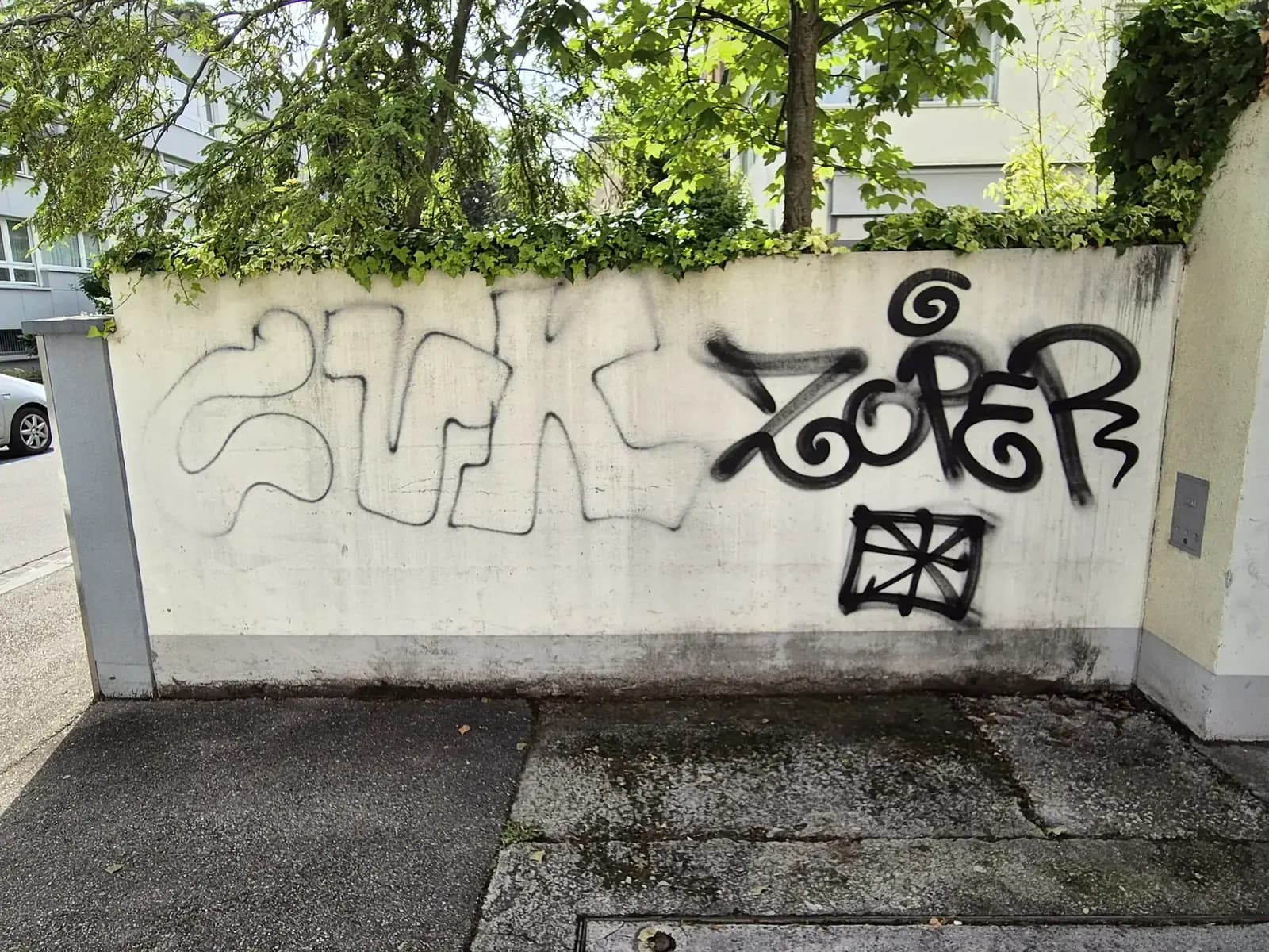 Graffitientfernung Basel – Bild 2